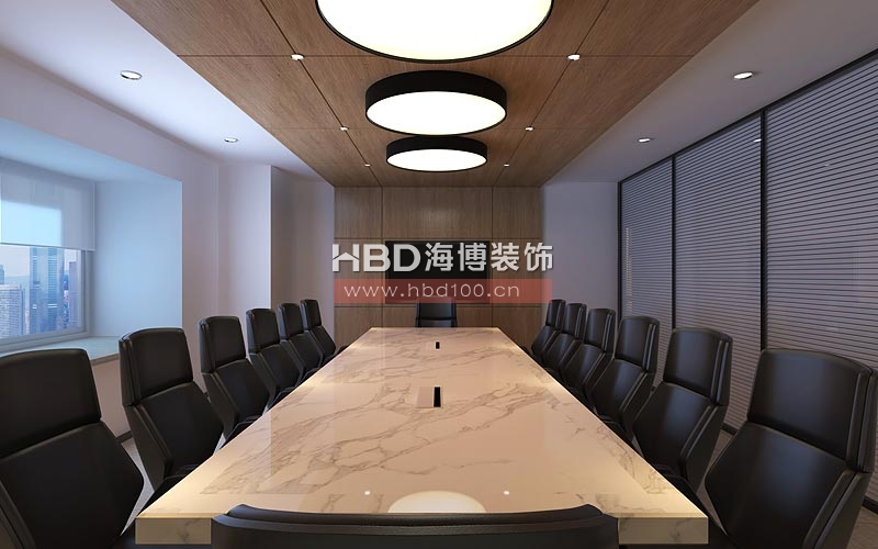 豪順物流公司辦公室設(shè)計(jì) 前臺效果圖 會議室裝修