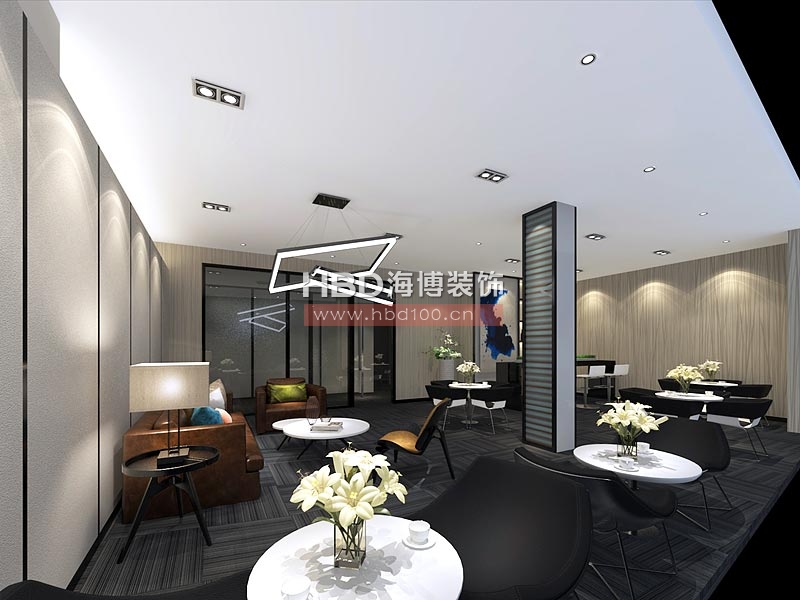 諧霆服裝公司辦公室設(shè)計裝修 接待室