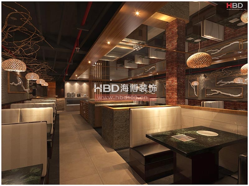 烤肉先生餐廳設(shè)計(jì)裝修