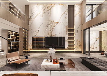 現代簡約風格家裝住宅裝修設計  吳總雅居